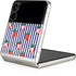 Bouffants and Broken Hearts Strawberries and Stripes Galaxy Z Flip3 5G Skin